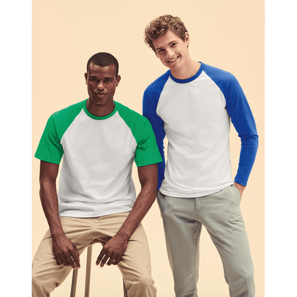 Fruit of the loom baseball sales long sleeve